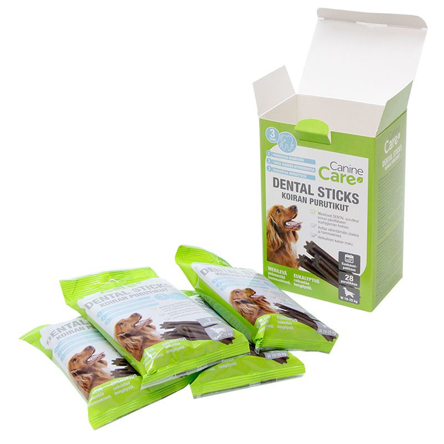 CanineCare Dental Sticks Koiran purutikut M 28 kpl