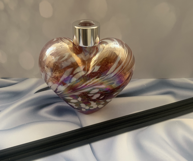 Glass Heart Diffuser 