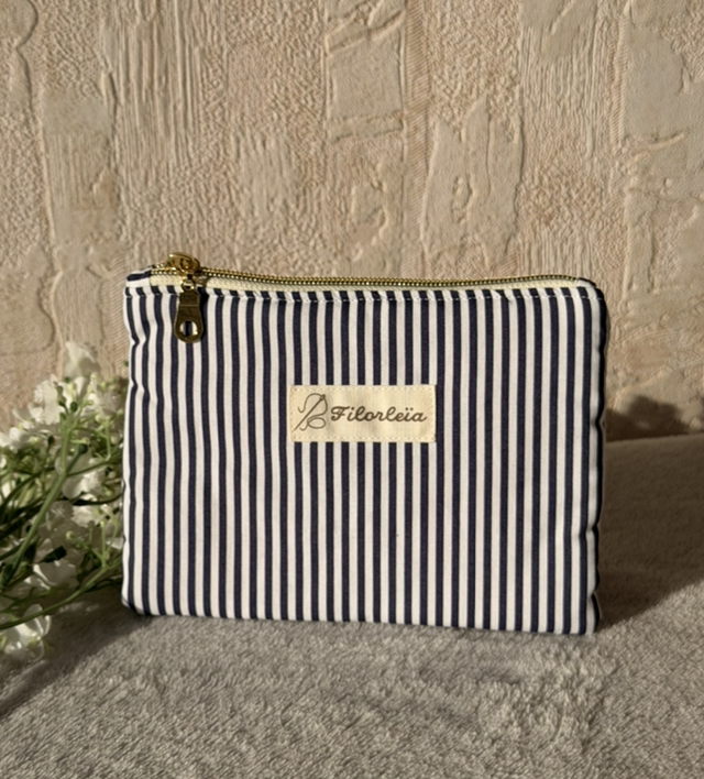 Pochette plate Marinière 