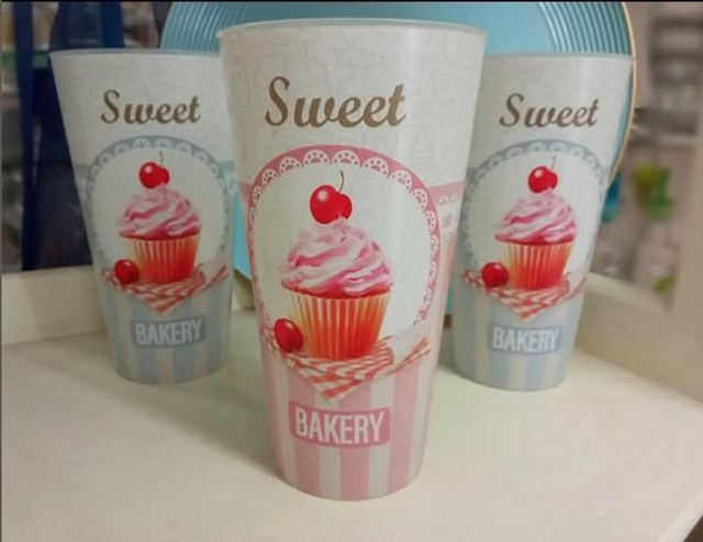 Bicchiere dosatore shabby chic 