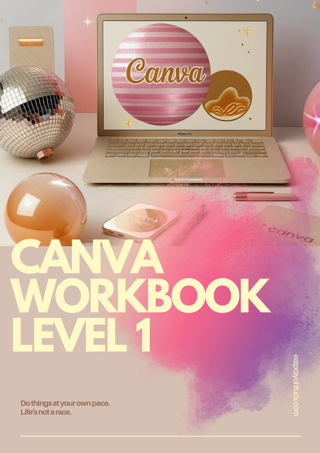 Workbook - "CANVA WORKBOOK LEVEL !" - Dein ausführlicher Einstieg 