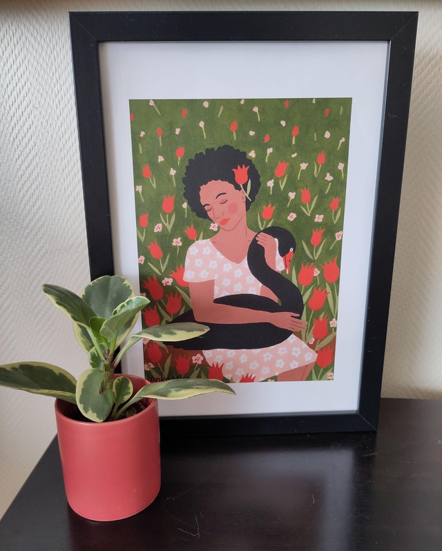 Print "Zwarte zwaan"