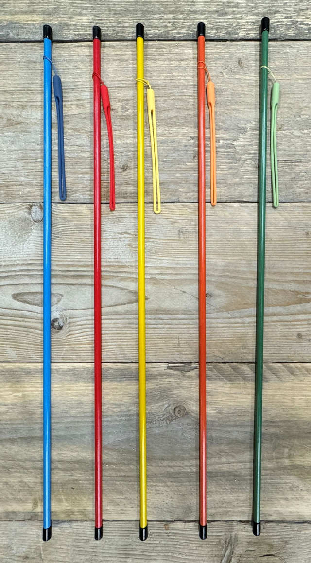 Cane van fiberglas 8mm in verschillende kleuren