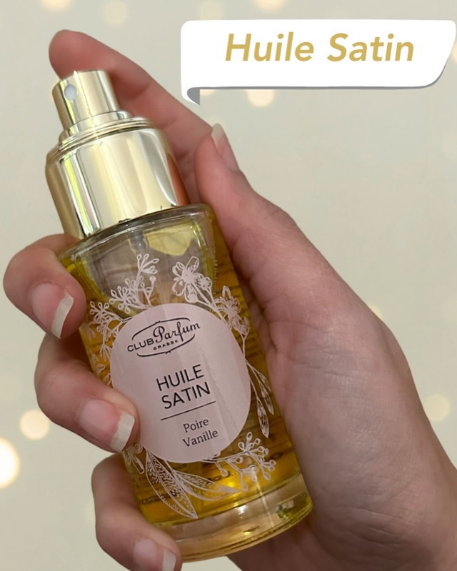 Huile satin POIRE VANILLE 50 ml