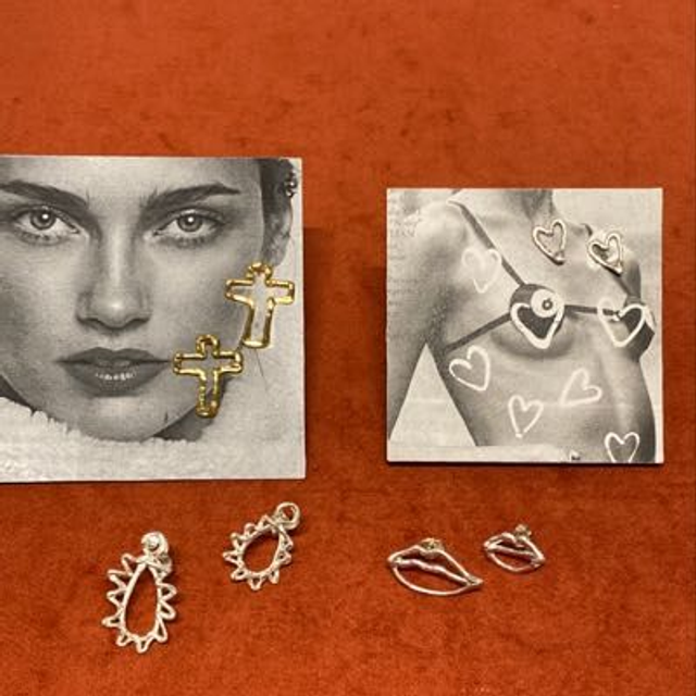 Doodle Earrings Small 