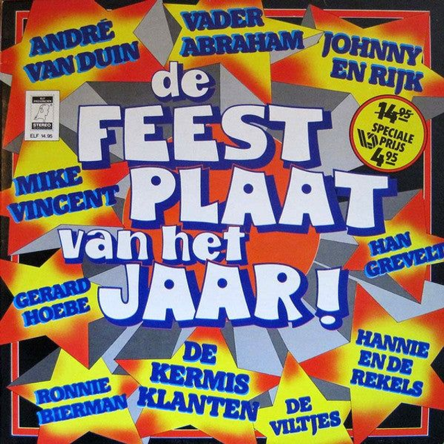 Various - De Feestplaat Van Het Jaar (LP)