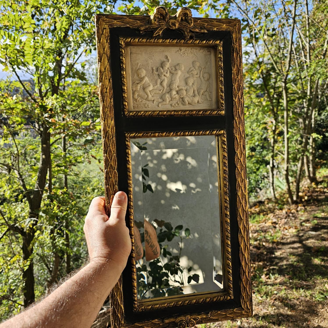 Miroir ancien Victorien 