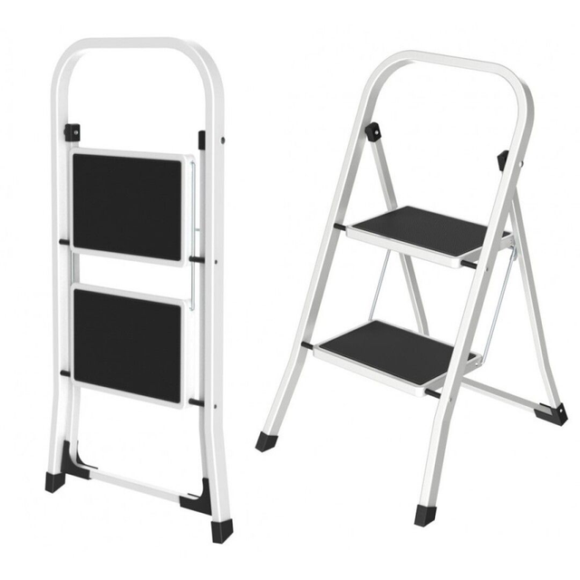 Escalera acero 2 peldaños