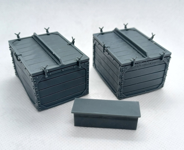 7mm scale / 0 gauge Denparts boxes