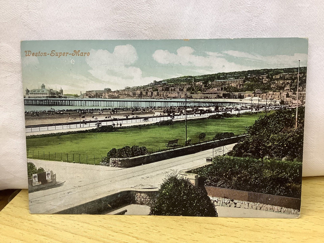 Weston-Super-Mare, Somerset, Antique Valentine's Series postcard. Our Ref. No. R703 £2.50