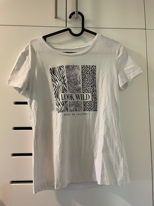 T-shirt Blanc look Wilde (17)