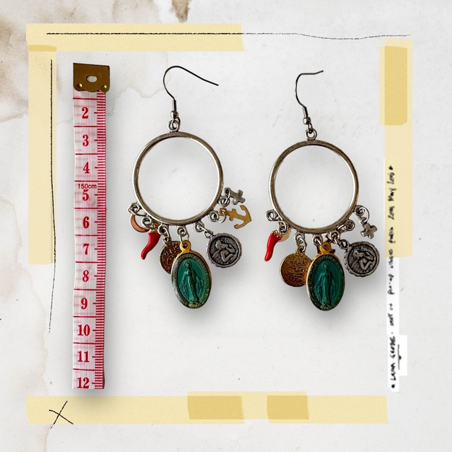 Orecchini con charms - 24NG-13