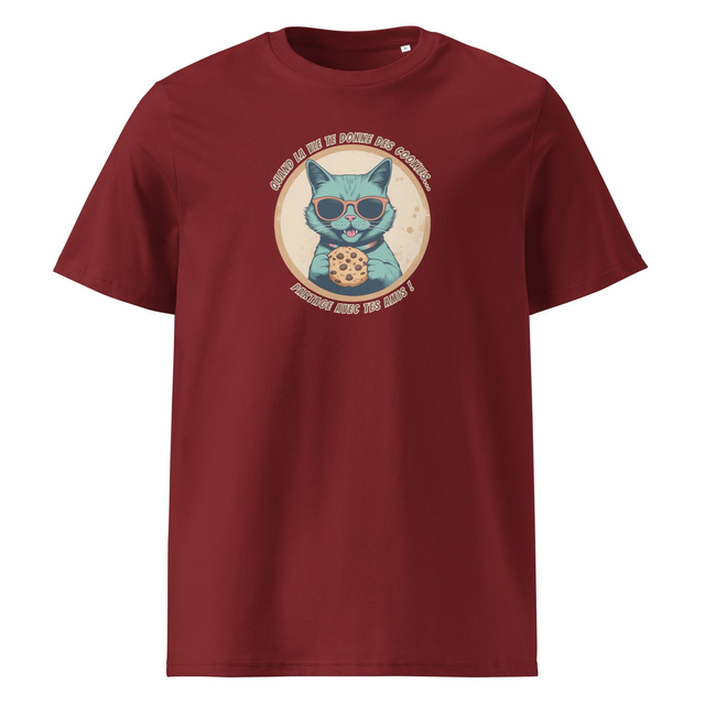 T-shirt unisexe &quot;Cookie cat&quot;
