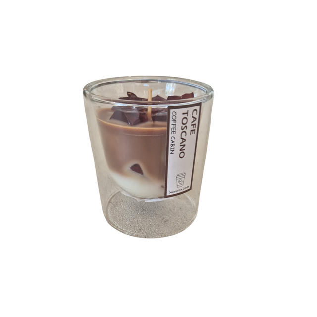 Geurkaars Coffee cabin cafe toscano m