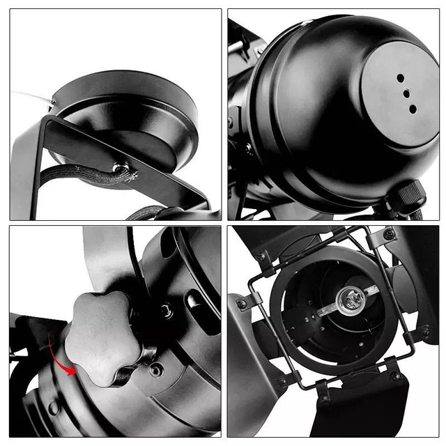 Plafonnier orientable Cinecitta - E27