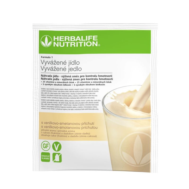 Formula 1 - Vanilka/Smetana balení 7 sáčků