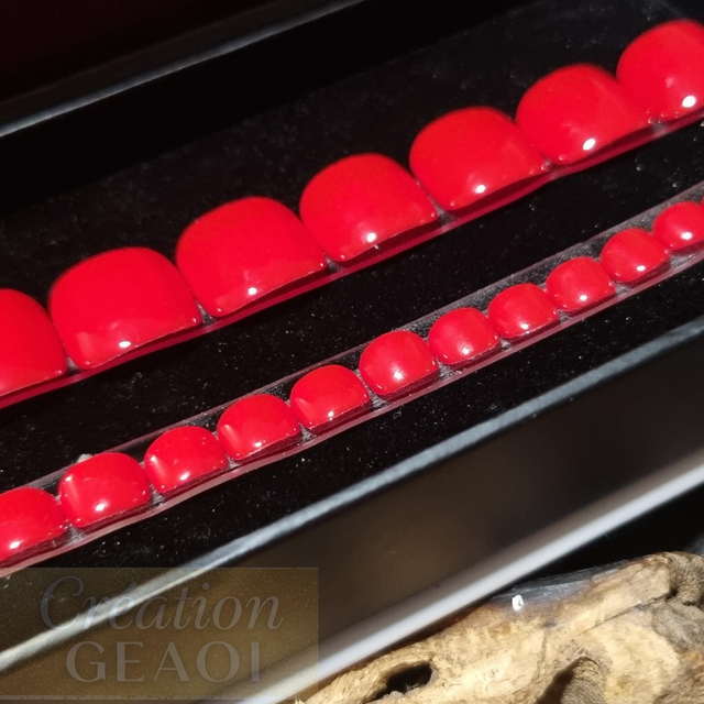 Red katerina little pieds créer sur commande délai de 7jours ouvrable