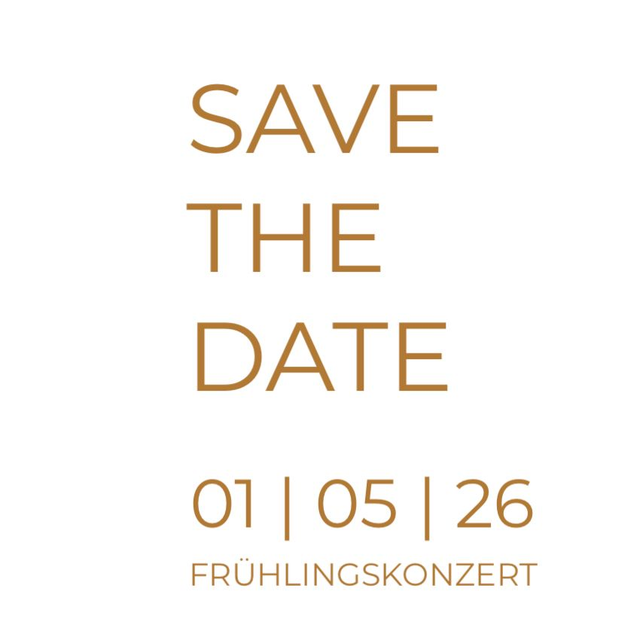 KONZERT | 01.05.2026 | THE FIRST FRIDAY IN MAY | FRÜHLINGSKONZERT