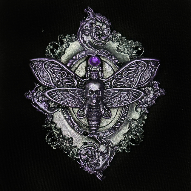 Noctua brooch/clip