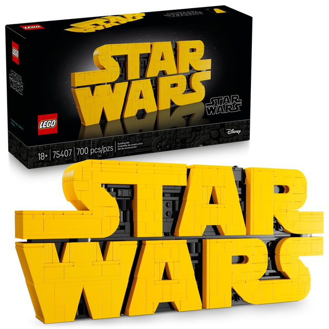 LEGO® 75407 Star Wars™ Logo aus LEGO Steinen