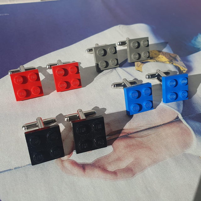 LEGO CUFFLINKS – different colors available