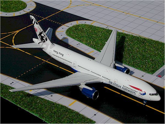 British Airways B777-200 (G-VIITR) &quot;Hong Kong&quot;, 1:400