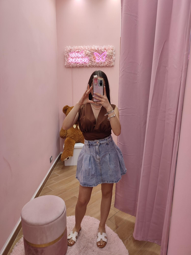 Gonna in jeans 