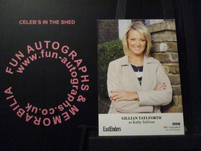 Gillian Taylforth (Kathy Sullivan) Original EastEnders Cast Card
