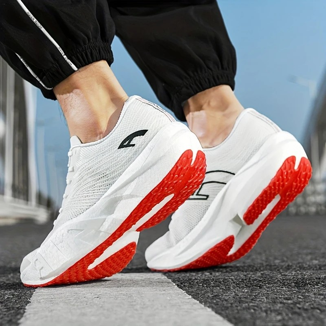 Men's Breathable Knit Running Sneakers