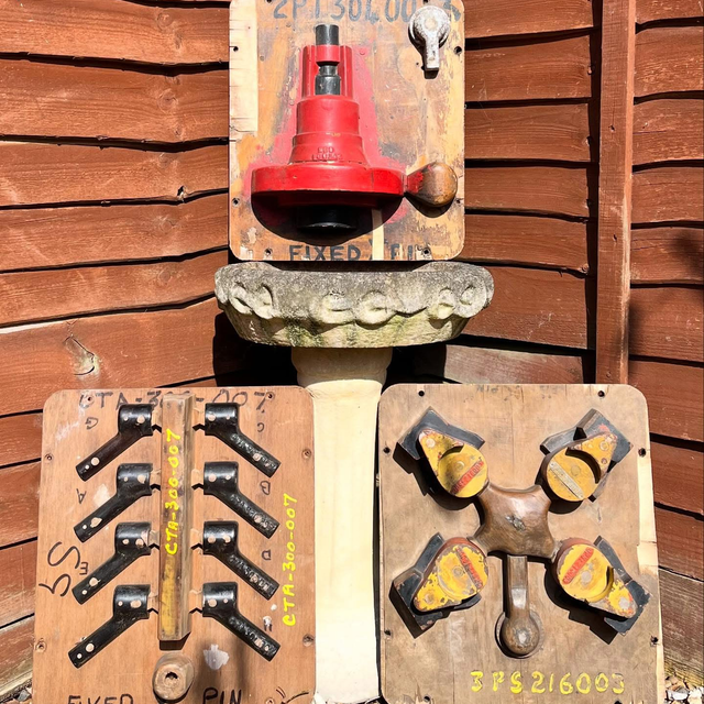 3x Reclaimed Industrial Factory Foundry Mould