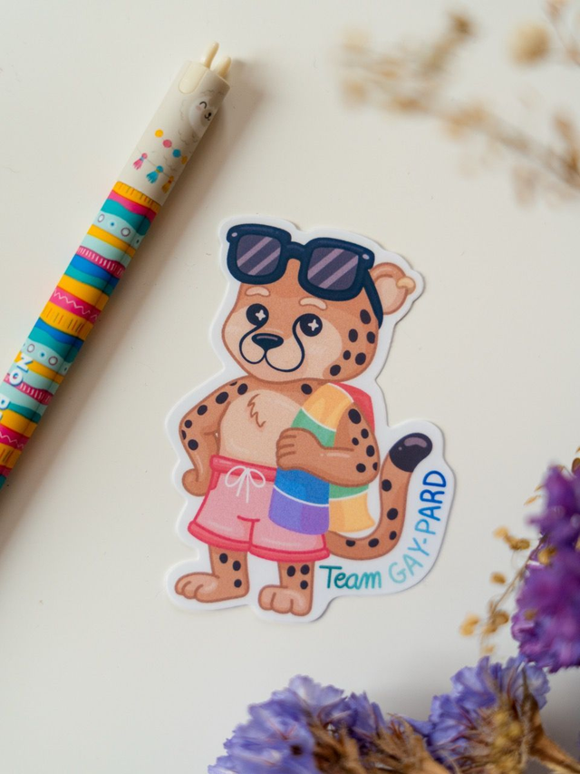 Sticker Gay-pard