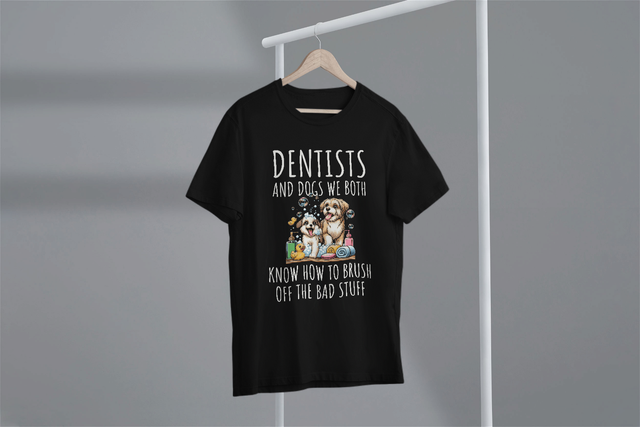Dentists and Dogs, We Both Know How to Brush Stuff Dentist
