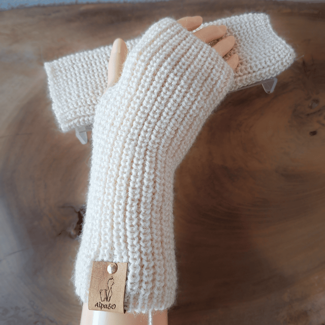 Mitaines écru - collection immuable