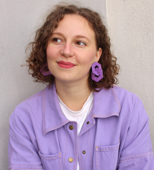 Astra • violet pailleté