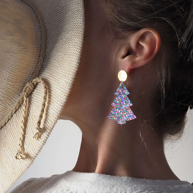 Sapin de Noël full paillettes