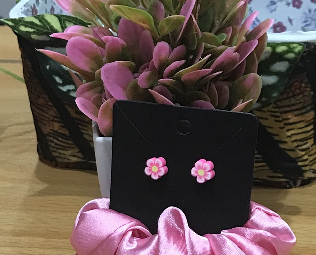 Children Pink Earrings - CPE05