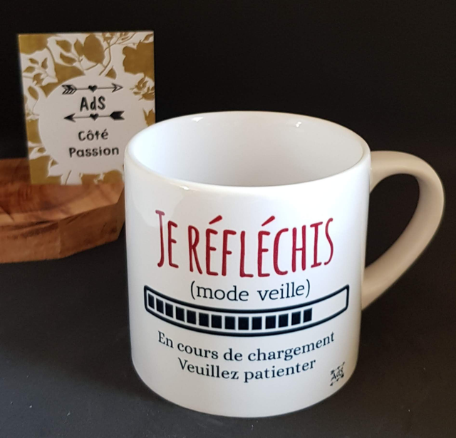 Mug moyen - Je réfléchis