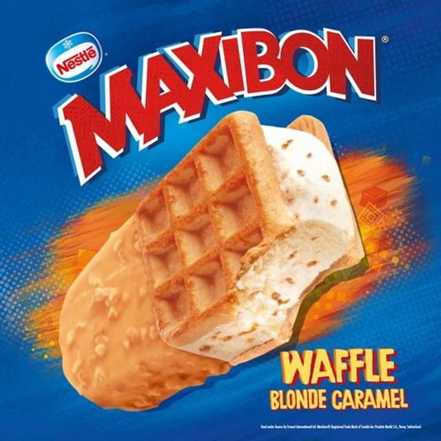 Froneri Iberia S.l Nestle Maxibon Waffle Blonde Caramel 140ml