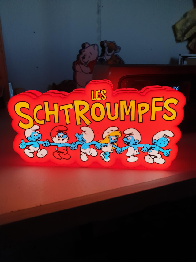 Lampe Schtroumpfs