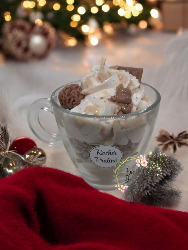 Bougie gourmande grande tasse
