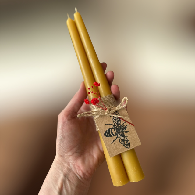 Taper candles 3 pieces 