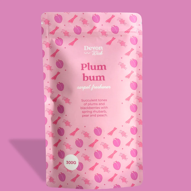 Plum Bum Carpet Freshener Black Plum | Rhubarb | Vanilla