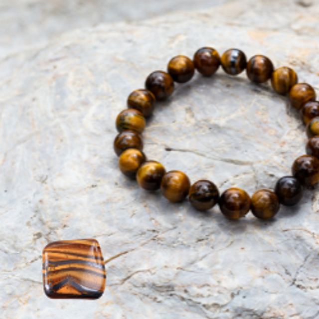 Bracelet en Œil de tigre