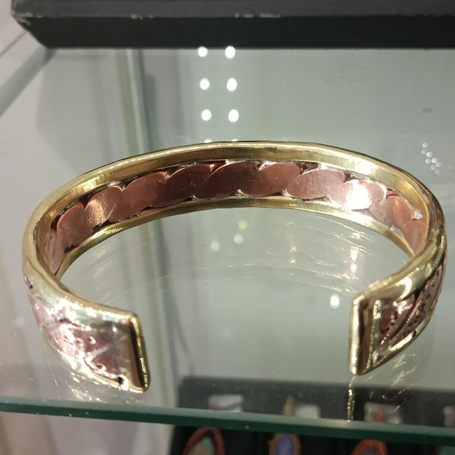 Bracelet en cuivre et laiton Master