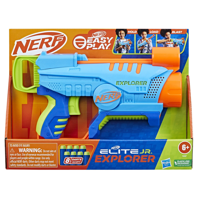 Case of 4 Nerf Elite Junior Explorer Dart Guns - £15 RRP Each!