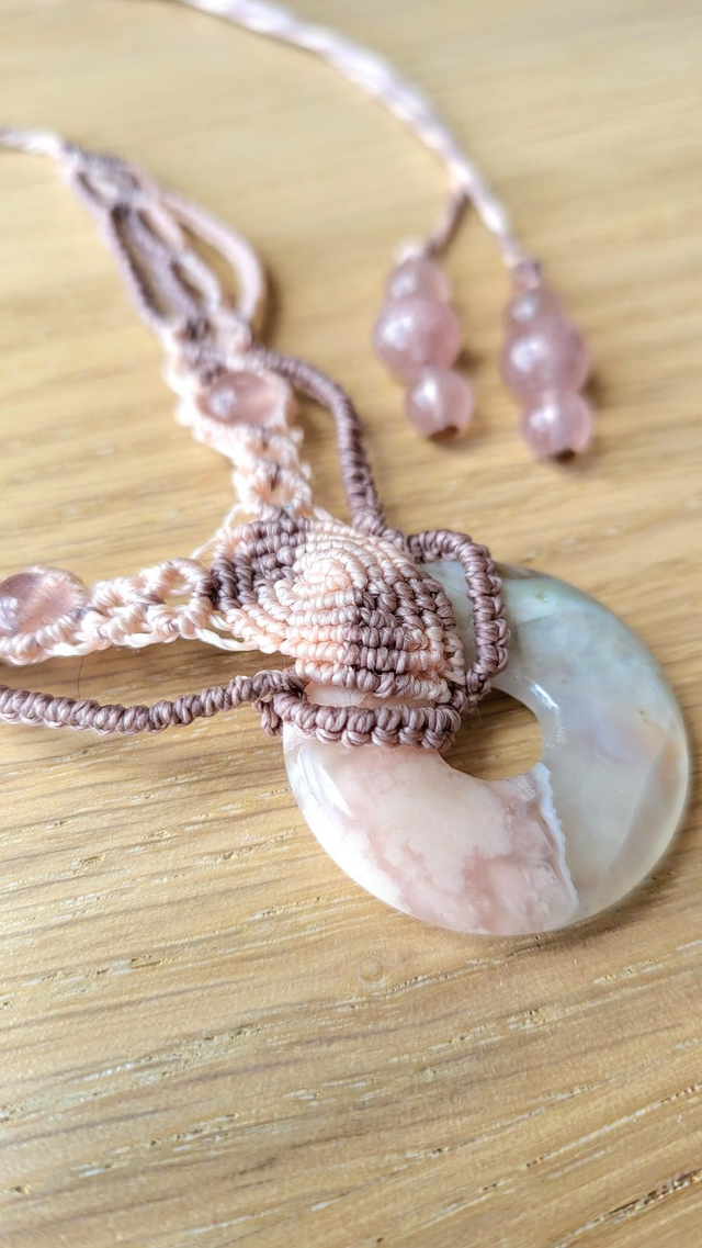 Collier fleur de cerisier