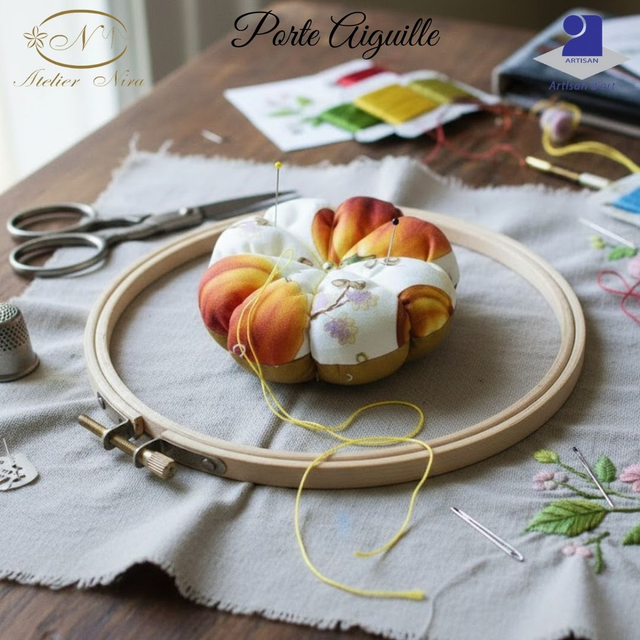 Porte-Aiguilles Artisanal – Pratique &amp; Sécurisant – Création Atelier Nira