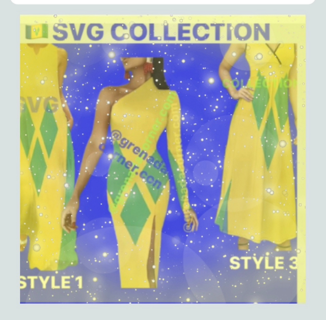 🇻🇨SVG BEQUIA COLLECTION  - MAXI DRESS STYLES 1 &amp; 3
