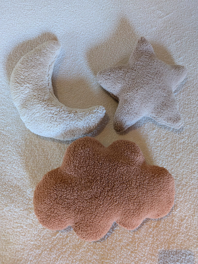 Coussin doux rêves en sherpa