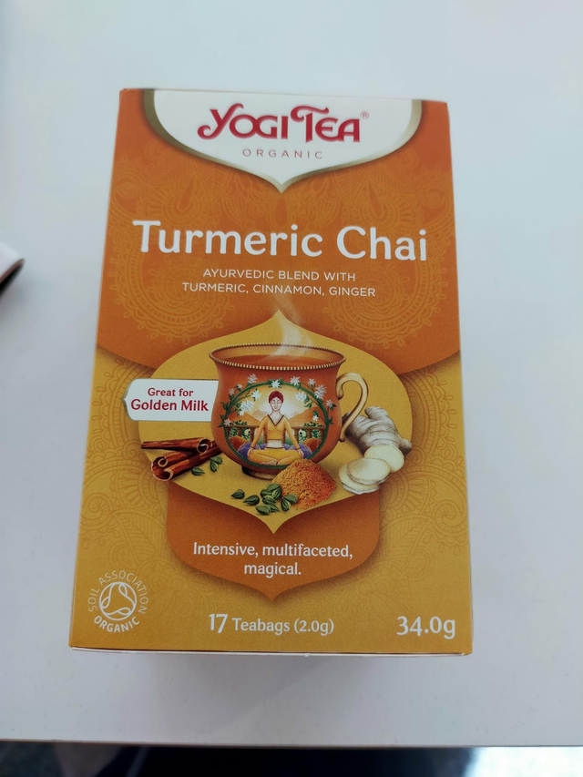 Yogi Organic Turmeric Chai 17 Teabags 47168